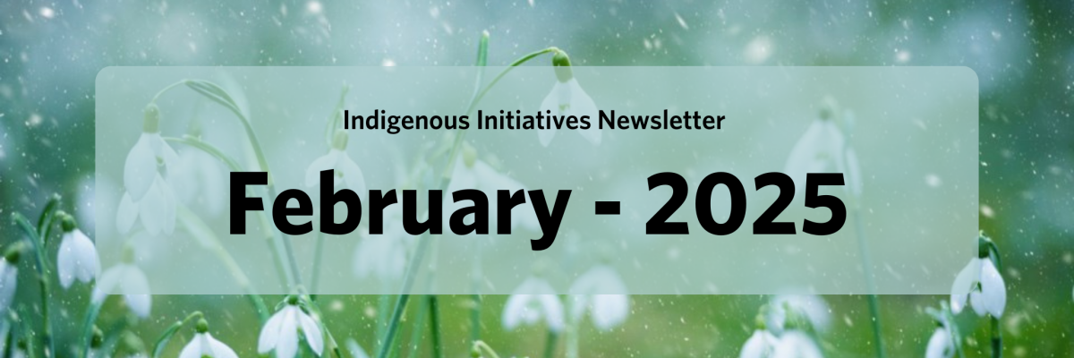 Indigenous Initiatives Newsletter - February 2025